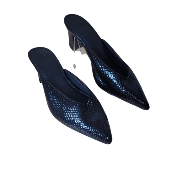 ASOS Design Siena Mid Heeled Mules Size 9 - Picture 2 of 10